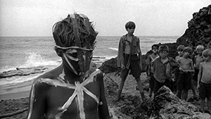 Still from ’Lord of the Flies’, directed by Peter Brook, 1963.
