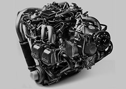 MQ-1 Predator drone engine. Rotax 914F four-cilinder piston engine. Image: Rotax Service