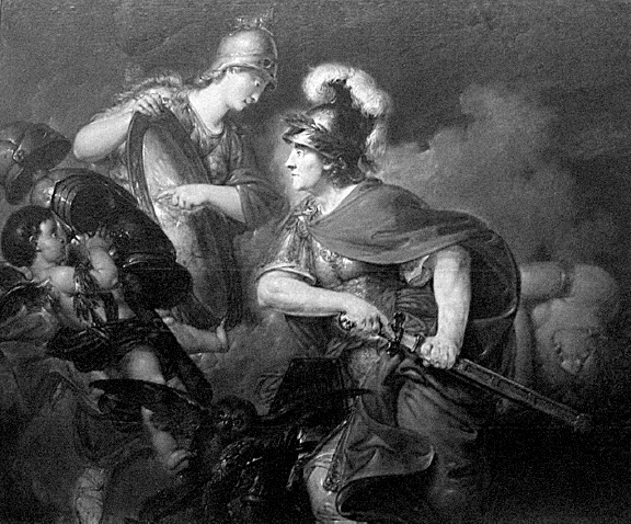 <i>Friedrich der Große als Perseus</i>, Christian Bernhard Rode, 1789.